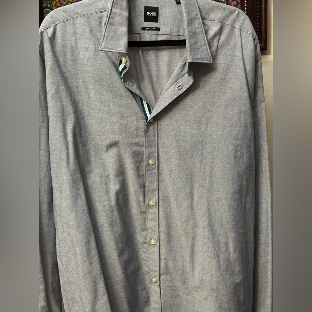 Hugo boss button down shirt